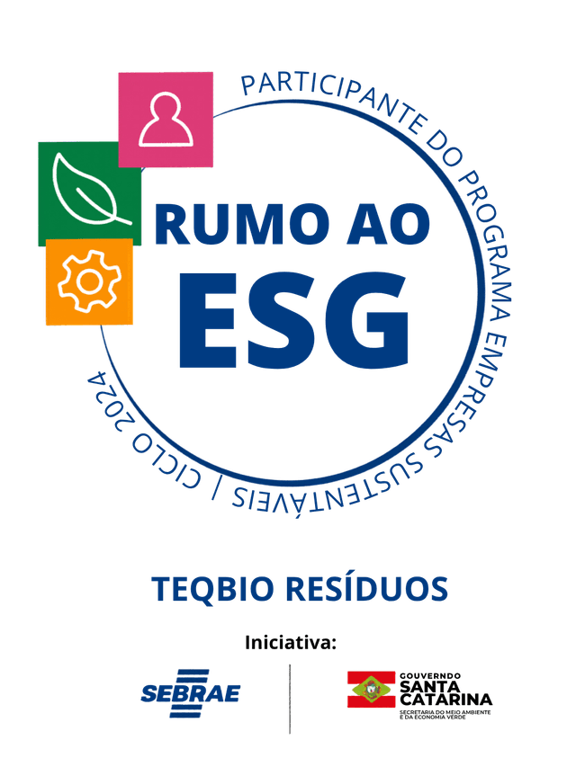 Selo ESG — Teqbio Resíduos